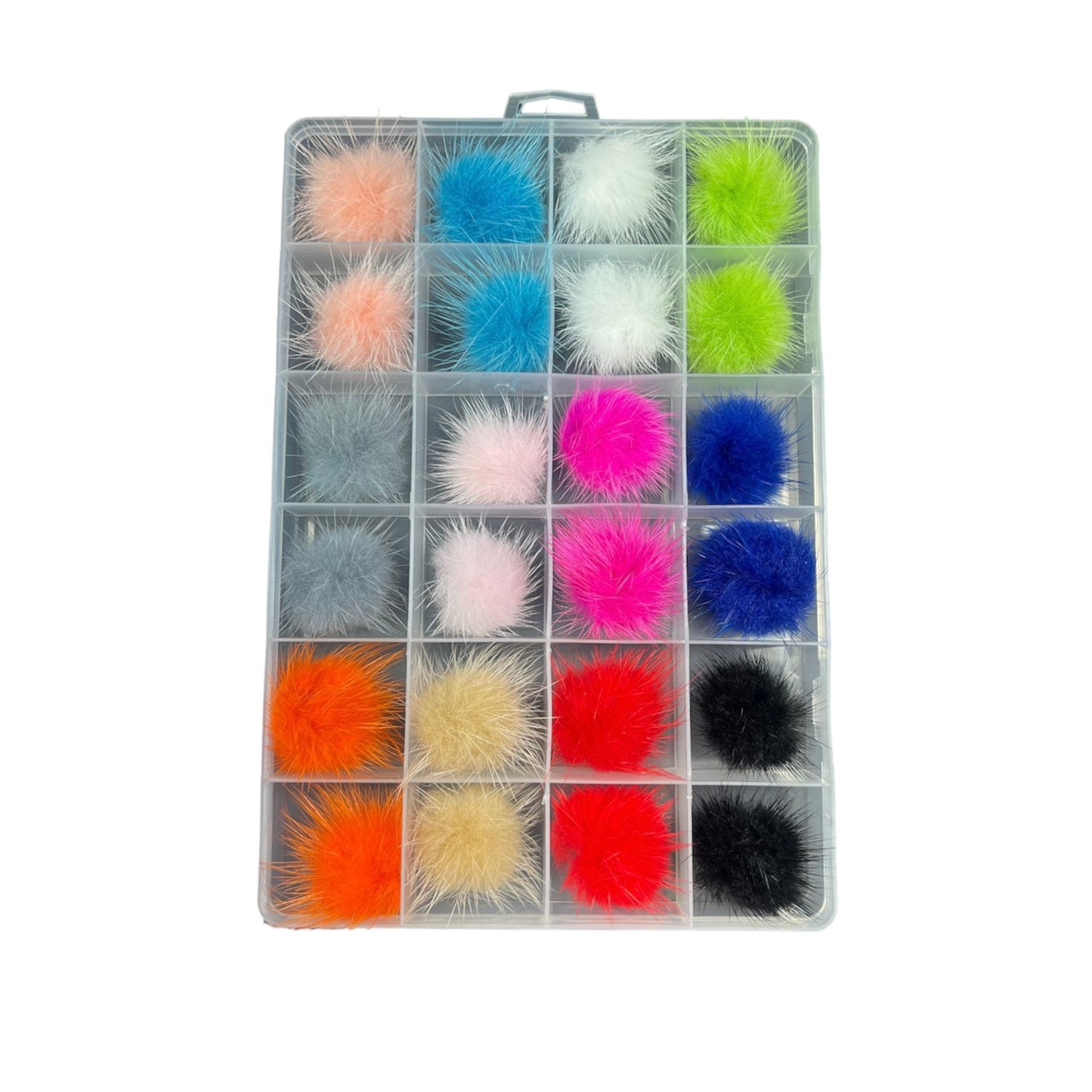 Pompon kit 24 pz.